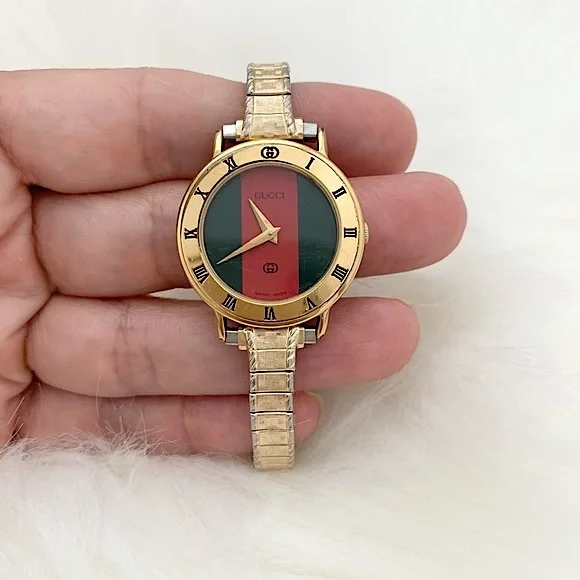 Gucci | Accessories | Gucci Vintage Watch 300 L Goldplated  display picture 3